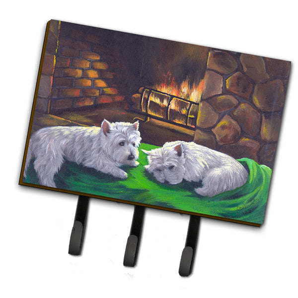 Buy this Westie A Winter's Night Leash or Key Holder PPP3276TH68