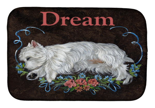 Buy this Westie Dream Dish Drying Mat PPP3278DDM