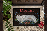 Westie Dream Indoor or Outdoor Mat 24x36 PPP3278JMAT