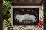 Westie Dream Indoor or Outdoor Mat 18x27 PPP3278MAT