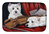 Buy this Westie Fiddlers Dish Drying Mat PPP3279DDM