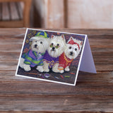 Westie Free Spirits Greeting Cards and Envelopes Pack of 8