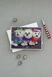 Westie Free Spirits Greeting Cards and Envelopes Pack of 8