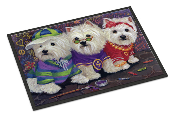 Buy this Westie Free Spirits Indoor or Outdoor Mat 24x36 PPP3280JMAT