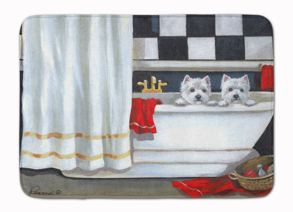 Buy this Westie Pour Le Bain Bathtime Machine Washable Memory Foam Mat PPP3281RUG