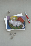 Westie Precious Toto Greeting Cards and Envelopes Pack of 8
