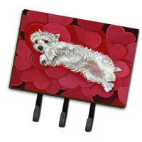 Buy this Westie Queen of Hearts Leash or Key Holder PPP3283TH68