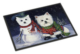 Buy this Westie Christmas Self Portrait Indoor or Outdoor Mat 24x36 PPP3286JMAT