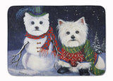 Buy this Westie Christmas Self Portrait Machine Washable Memory Foam Mat PPP3286RUG