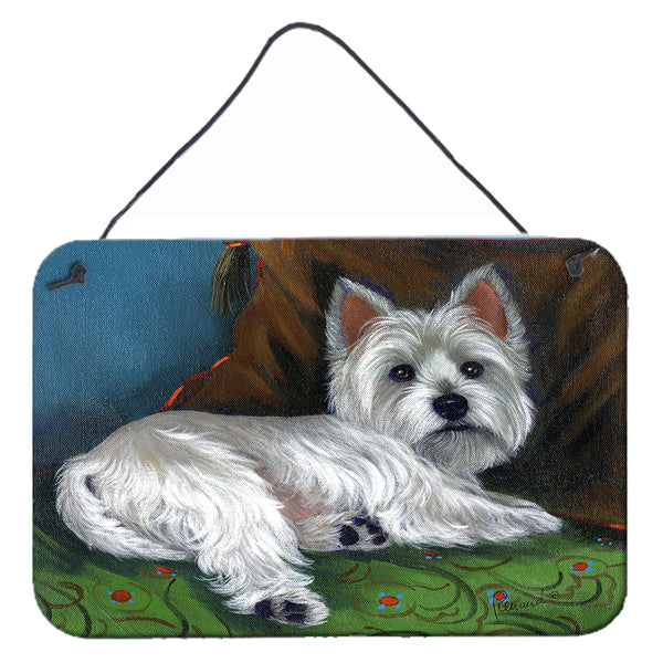 Buy this Westie Wake Up Wall or Door Hanging Prints PPP3287DS812