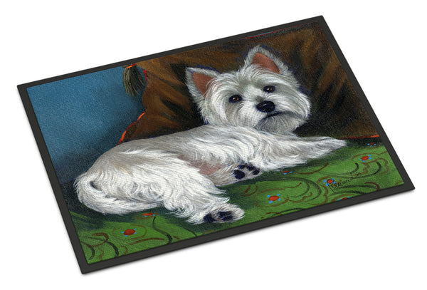 Buy this Westie Wake Up Indoor or Outdoor Mat 24x36 PPP3287JMAT