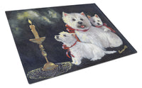 Buy this Westie Westie's Aglow Glass Cutting Board Large PPP3288LCB