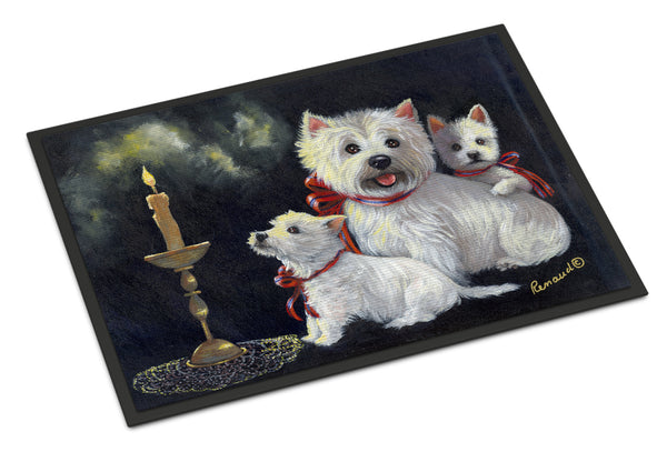 Buy this Westie Westie's Aglow Indoor or Outdoor Mat 18x27 PPP3288MAT