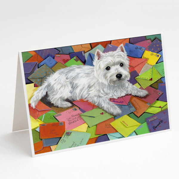 Buy this Westie Zoe's Mail Greeting Cards and Envelopes Pack of 8