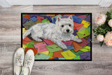 Westie Zoe's Mail Indoor or Outdoor Mat 24x36 PPP3289JMAT