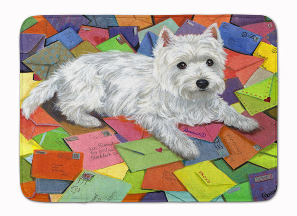 Buy this Westie Zoe's Mail Machine Washable Memory Foam Mat PPP3289RUG