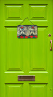 Yorkshire Terrier Yorkie 2 Hearts Wall or Door Hanging Prints PPP3290DS812