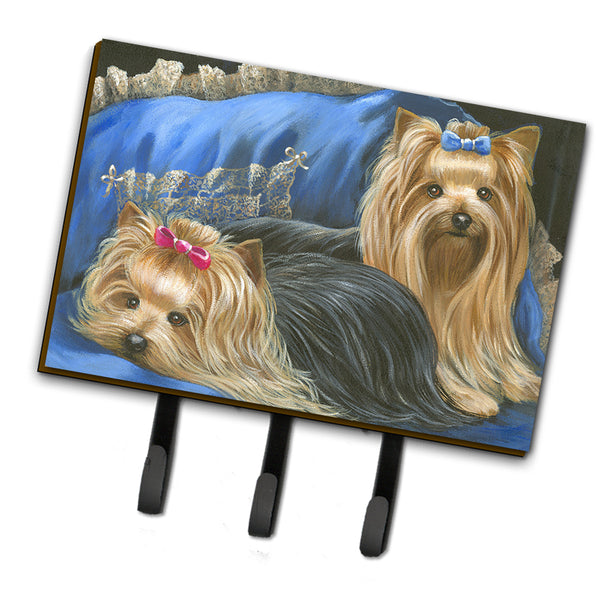 Buy this Yorkshire Terrier Yorkie Satin and Lace Leash or Key Holder PPP3293TH68